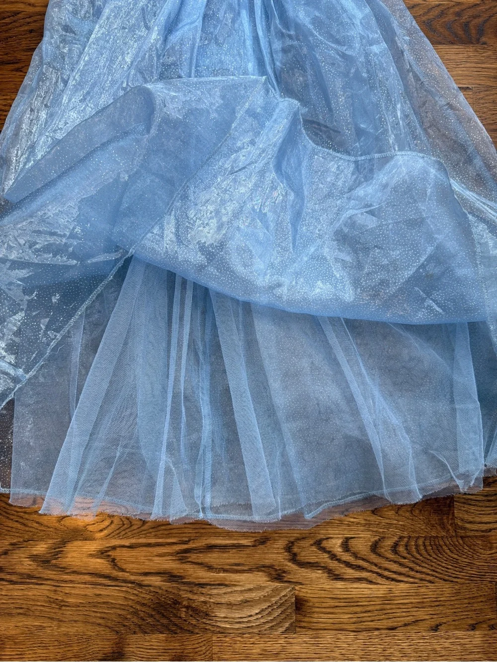 Disney Girls Cinderella Princess Tulle Costume / Dress Up / Play Dress 7-8